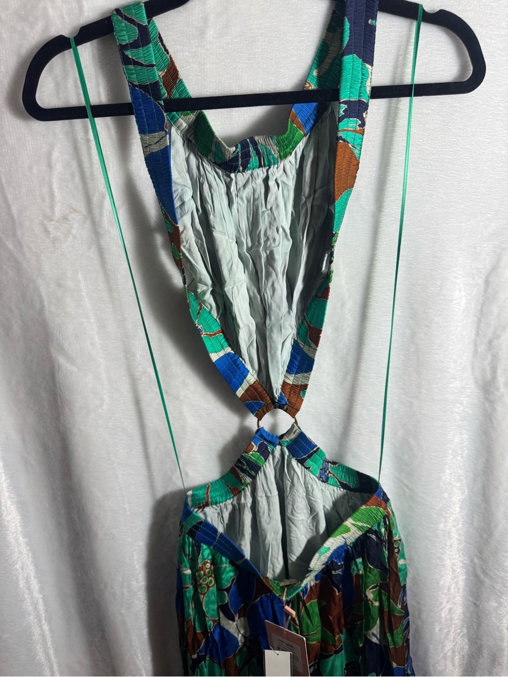 cult gaia Green Floral Cutout Midi Dress - Picture 11 of 11